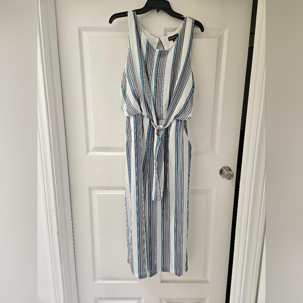 Luxology Multicolor Striped Dress